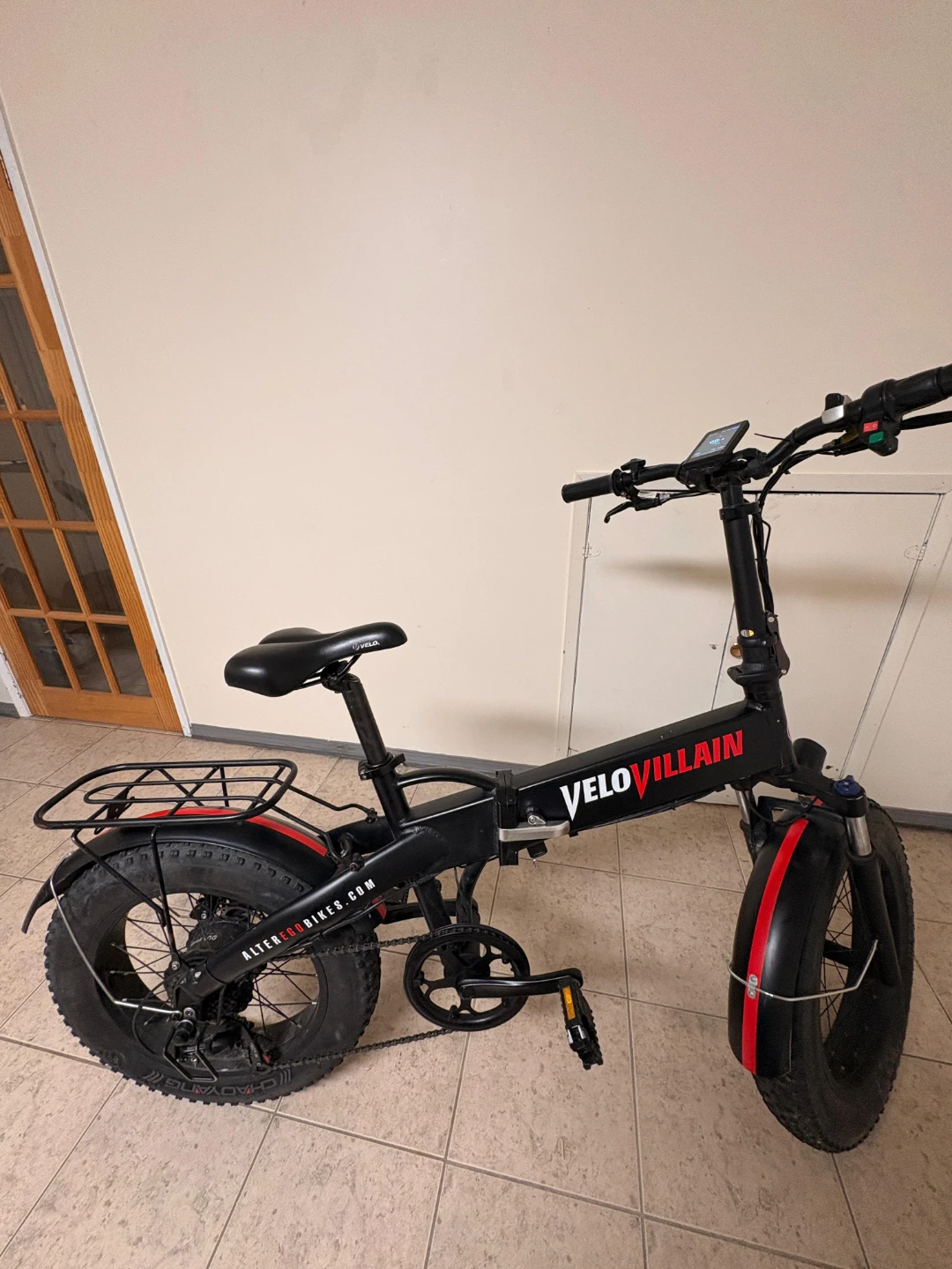 VELO VILLAIN Folding Electric Fat Bike