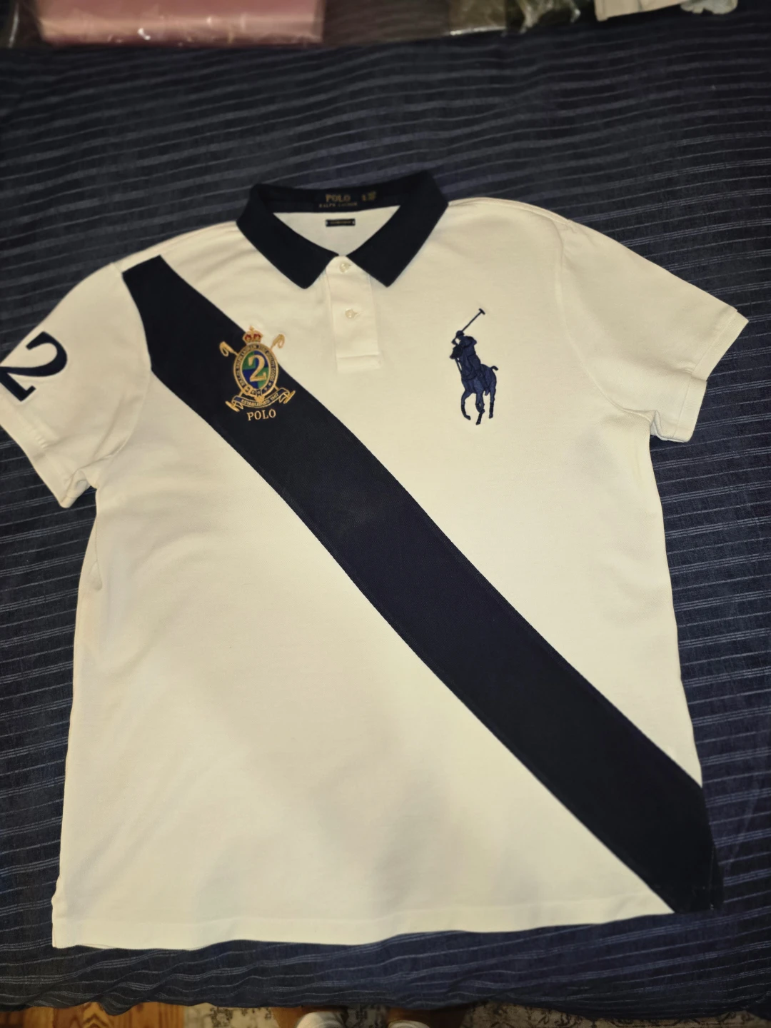 XL - Polo Ralph Lauren Men's Custom Slim Fit Polo Shirt