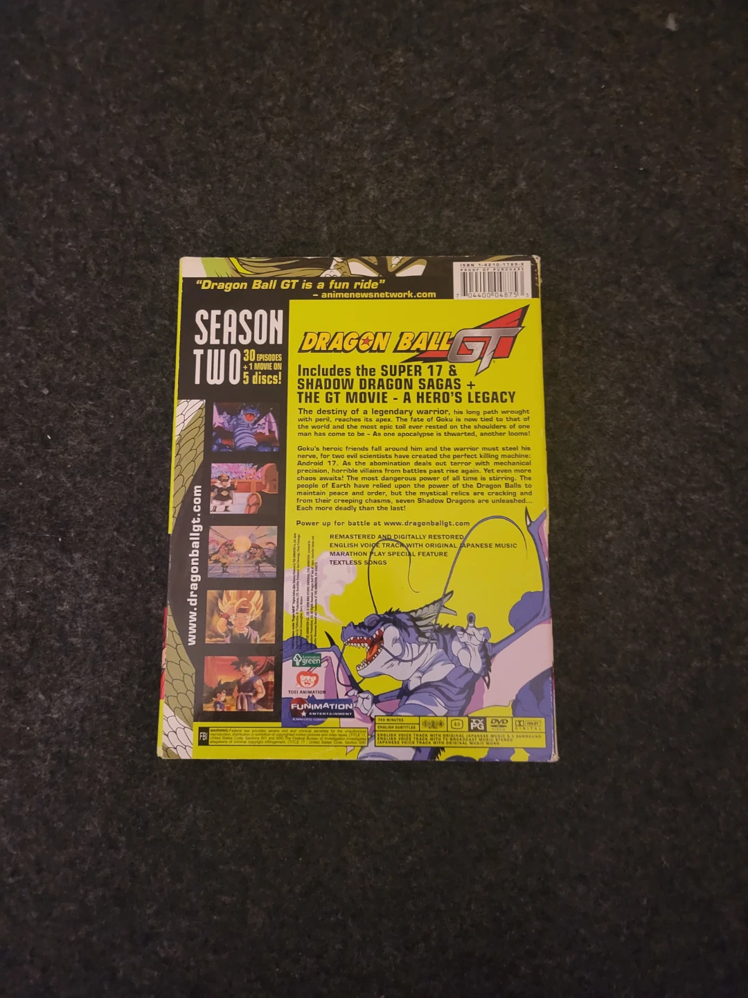 Dragon Ball GT Season Two DVD Box Set - photo 2
