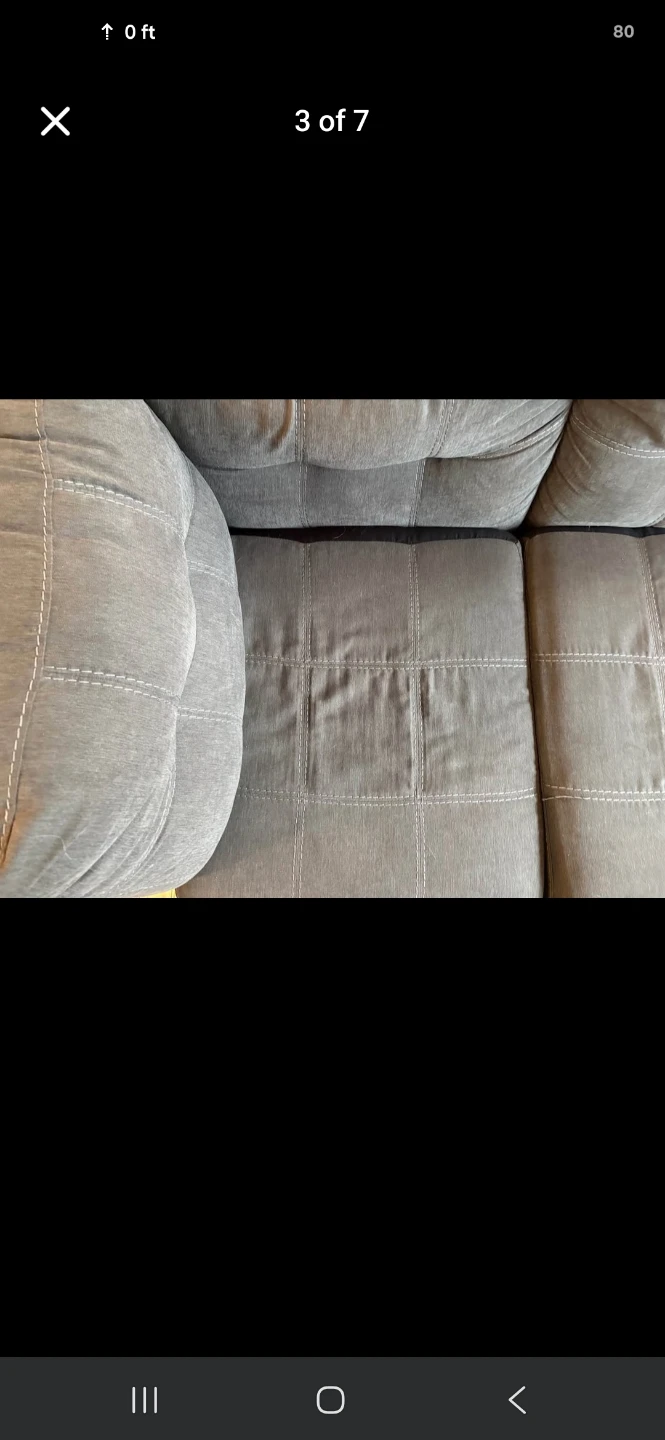 Ashley Gray Sectional Sofa (FREE  DELIVERY & SETUP) - photo 3