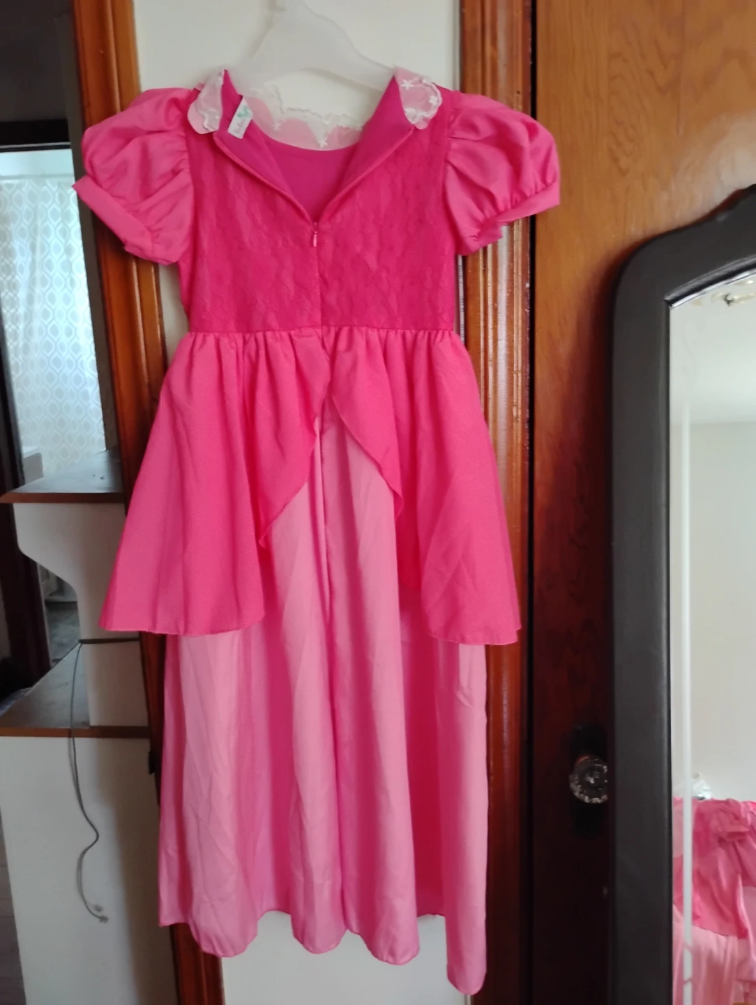 Girls Princess Dress with Crown and Gloves - photo 2