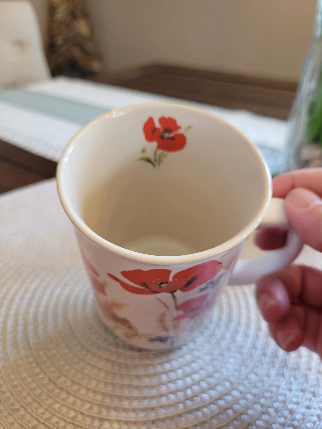 🐭 Vintage Floral Capilano Mouse Mug – Canadian Design ☕🌾 - photo 5
