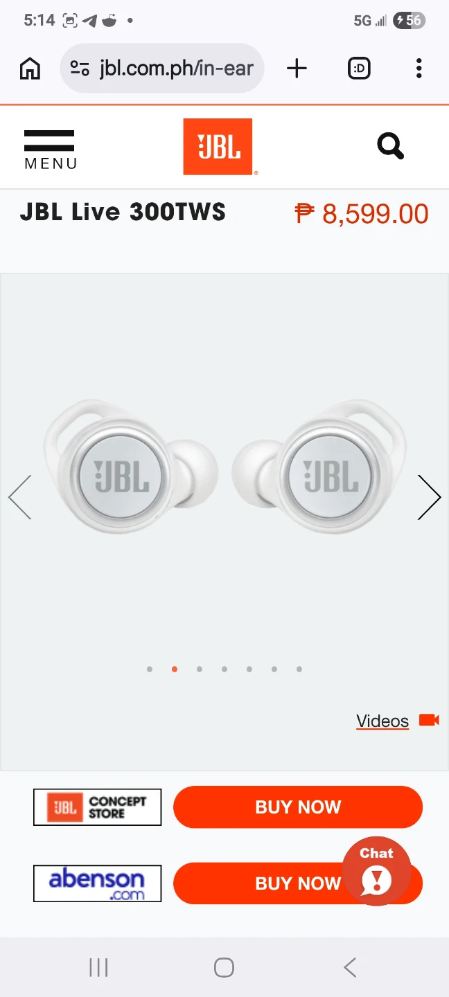 JBL Live 300TWS True Wireless Earbuds - White/WILLING TO TRADE - photo 2