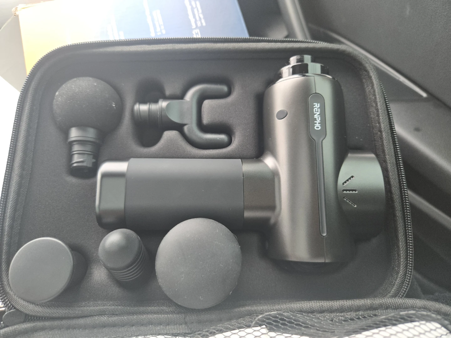 RENPHO Active Series Massage Gun with 5 Massage Heads - photo 3
