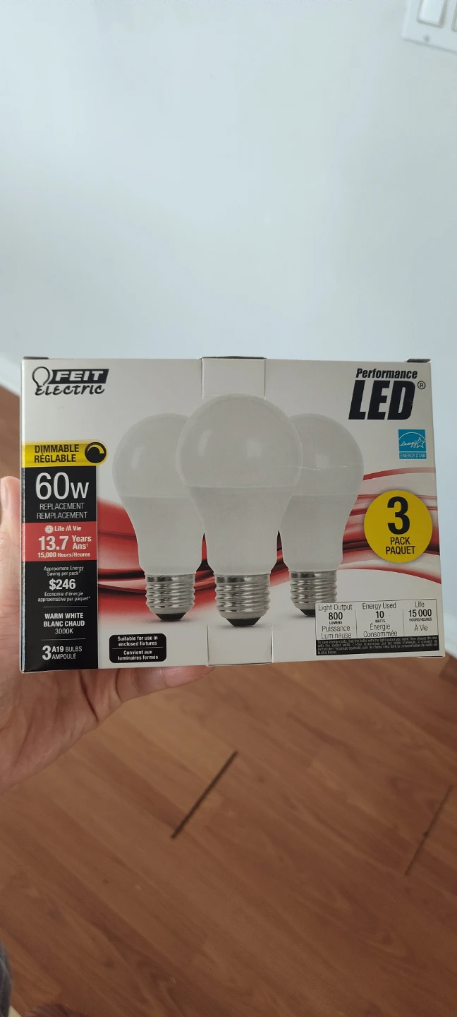 Feit Electric Performance LED Light Bulbs - 2 Pack