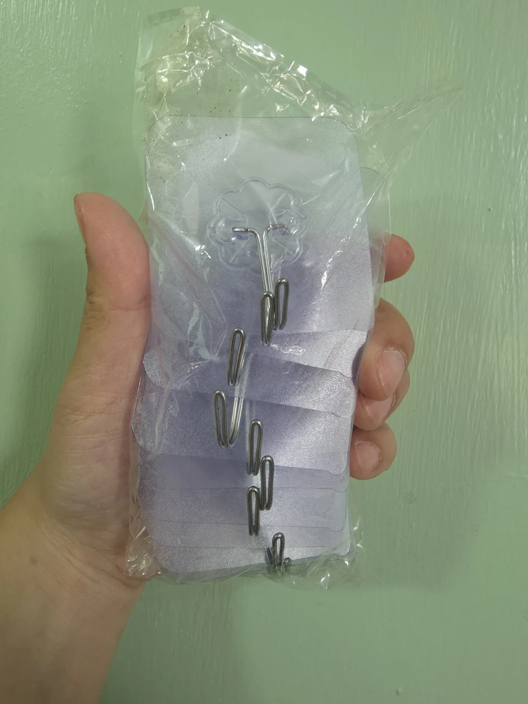 Adhesive Wall Hooks (Pack of 10)