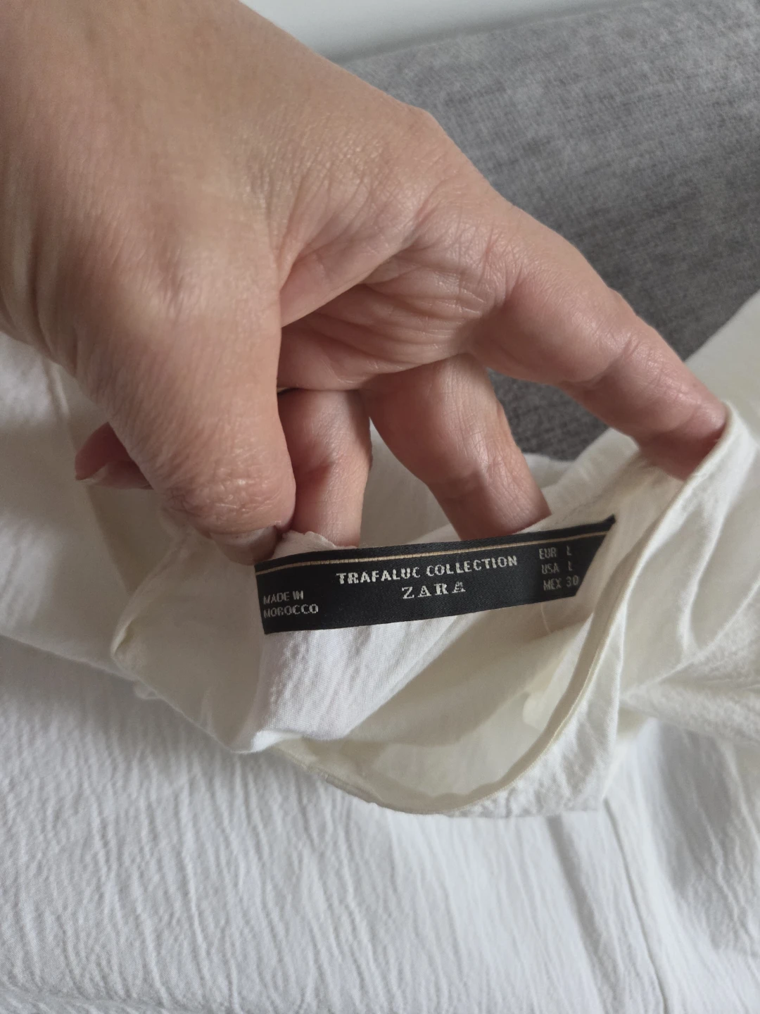 ZARA Trafaluc Collection White Romper Size L - photo 2