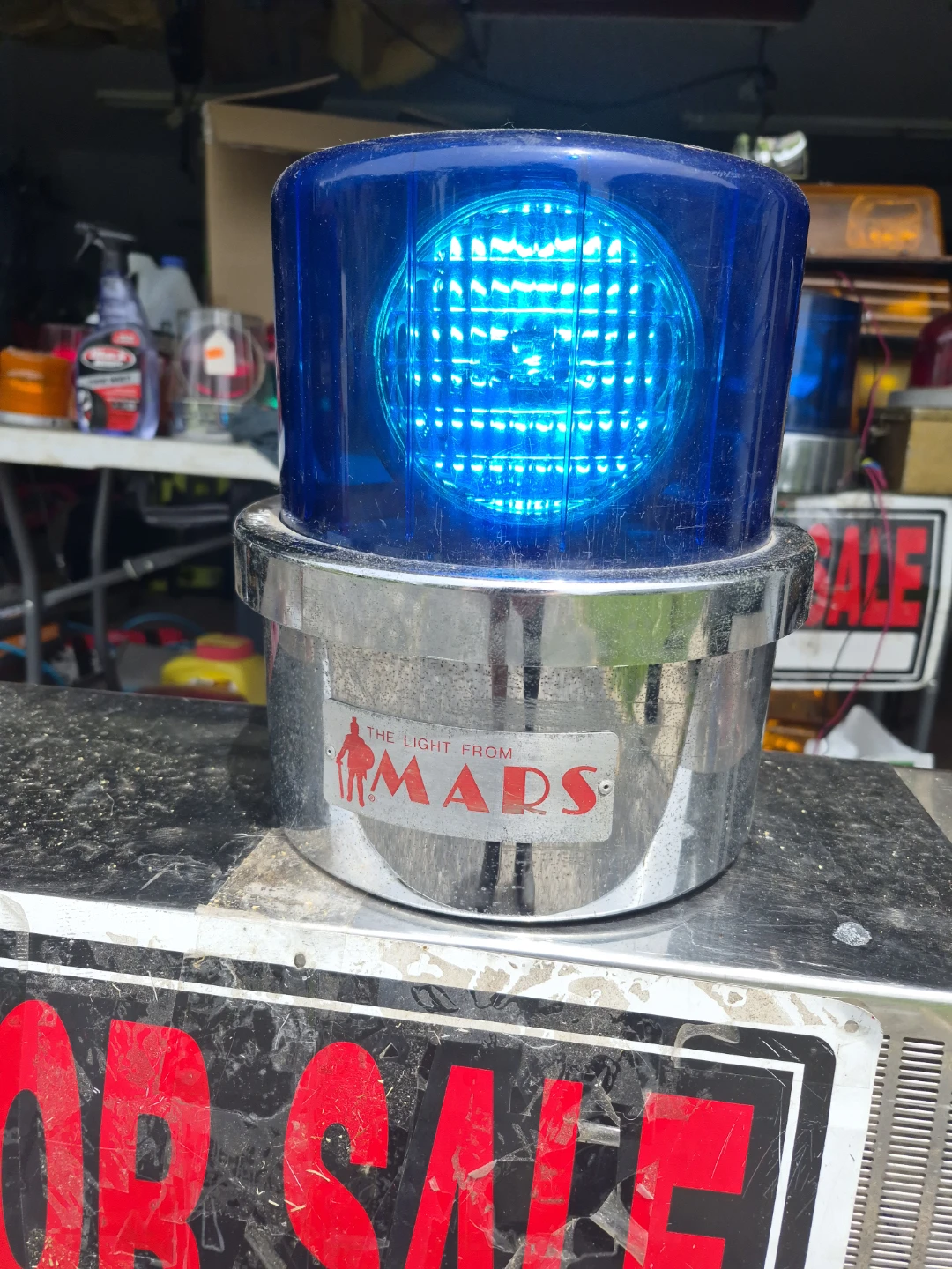 MARS SW2 SKYBOLT BLUE ROTATING LIGHT - photo 3
