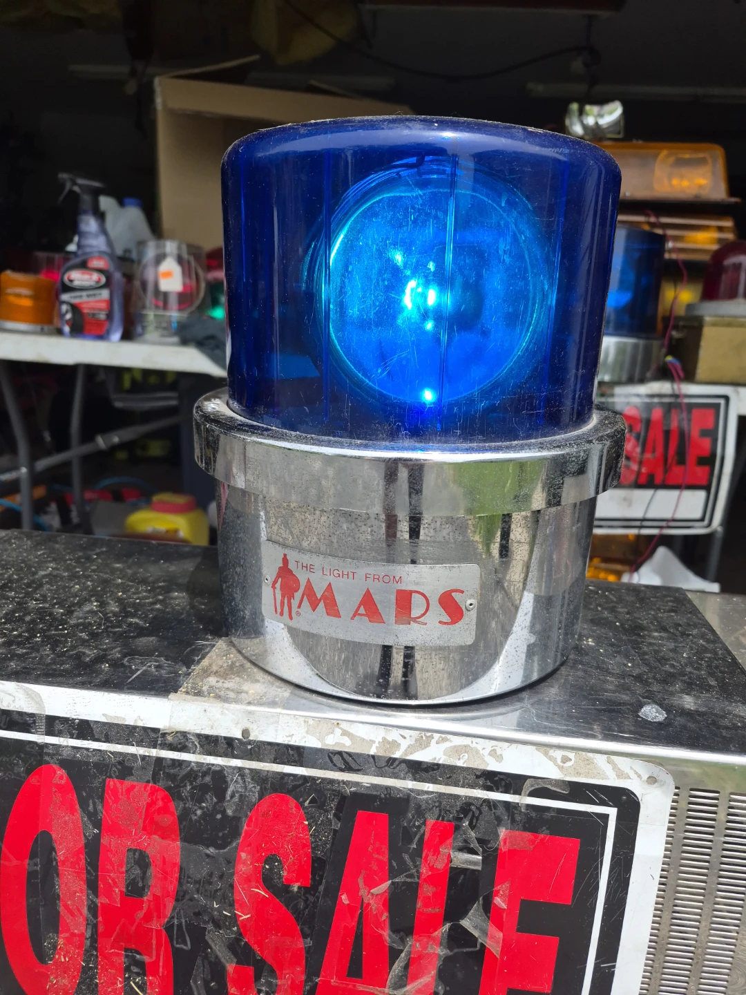 MARS SW2 SKYBOLT BLUE ROTATING LIGHT - photo 4