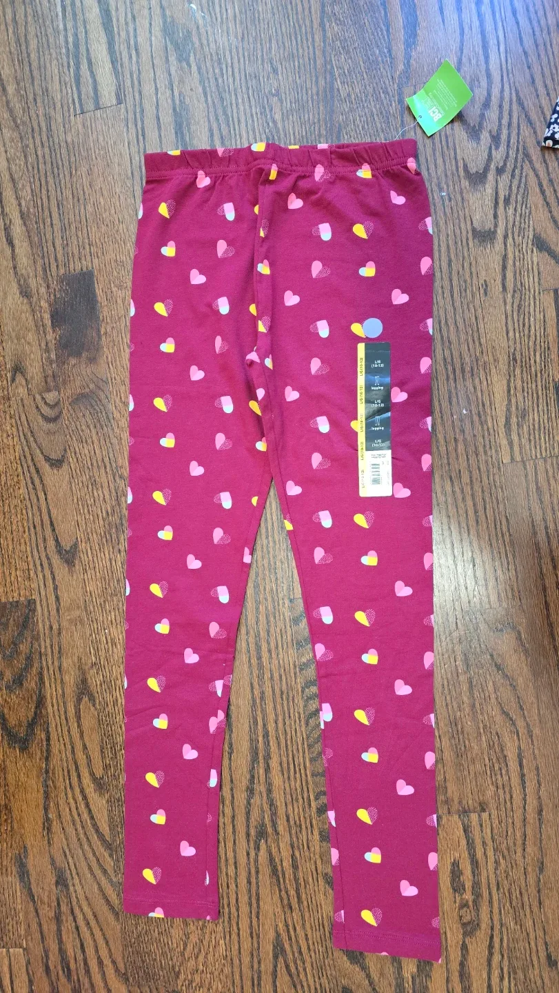 Bundle of 4 Girls' Leggings (10-12y) Like New condition - photo 2