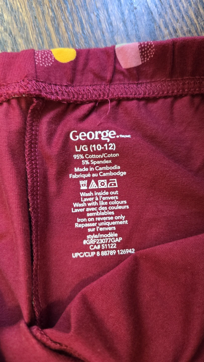Bundle of 4 Girls' Leggings (10-12y) Like New condition - photo 3