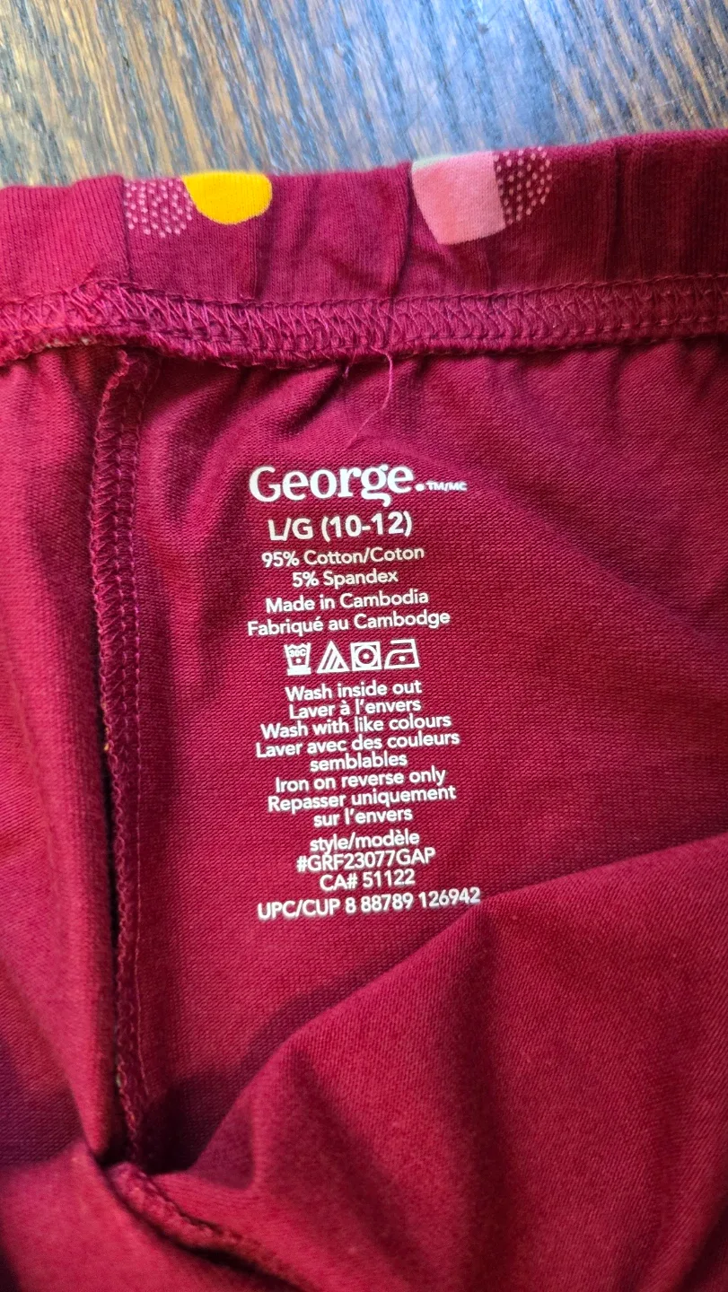 Bundle of 4 Girls' Leggings (10-12y) Like New condition - photo 3