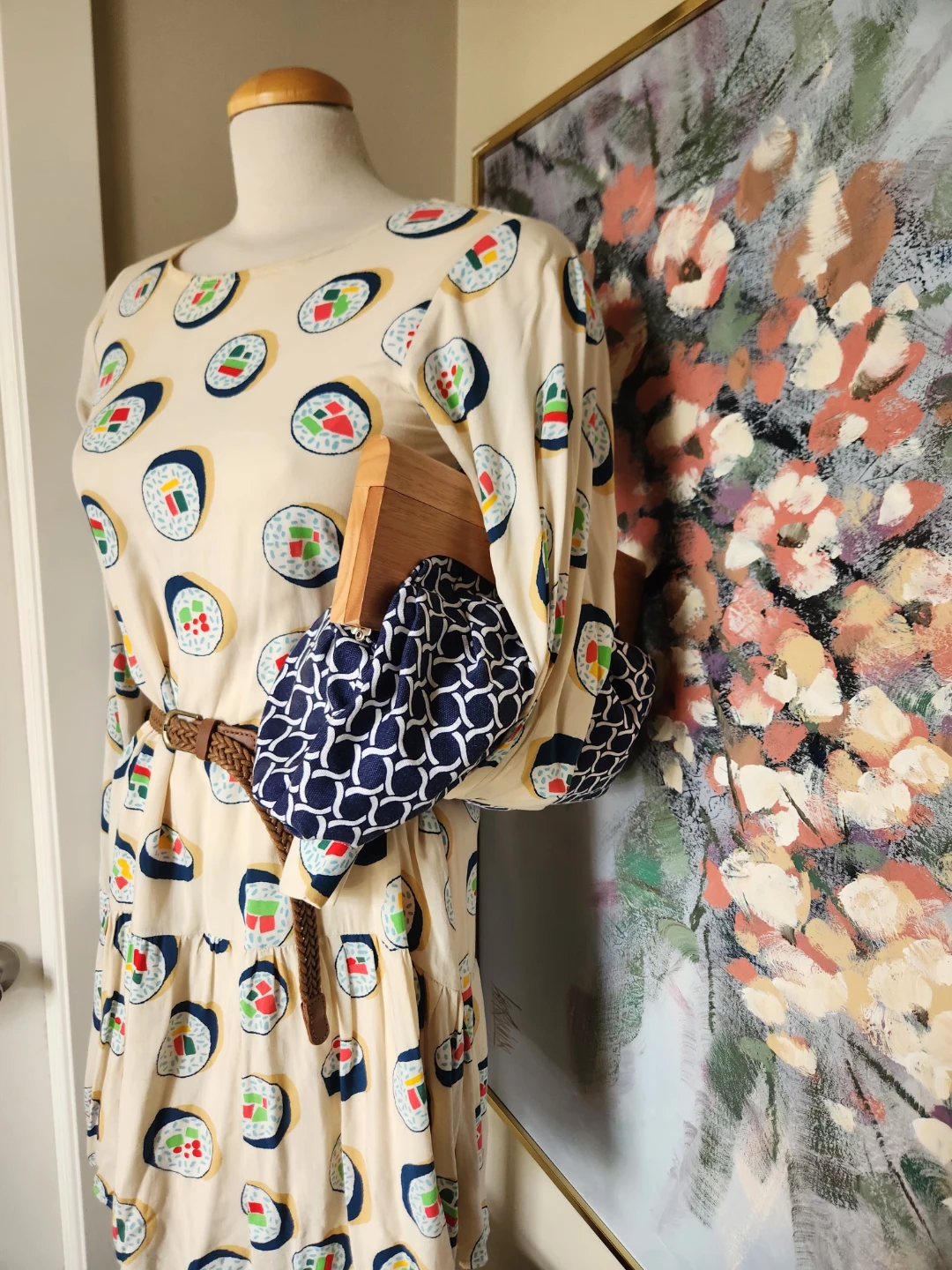 Wear a Sushi Print dress to your sushi date! - photo 3