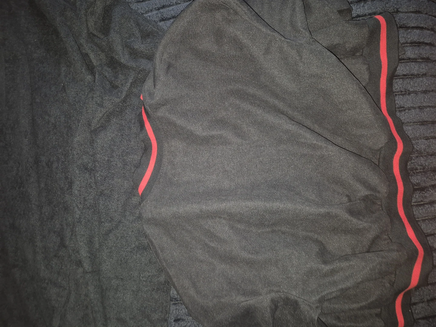 SHEIN Black & Red Varsity Jacket - photo 4