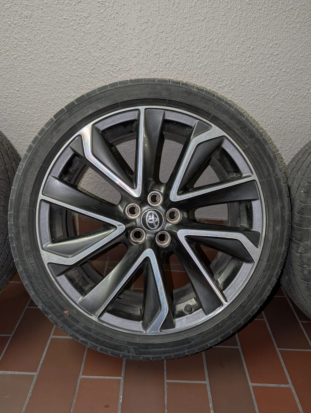 Original Toyota Corolla SE Rims with Michelin Allseason Tires - photo 4