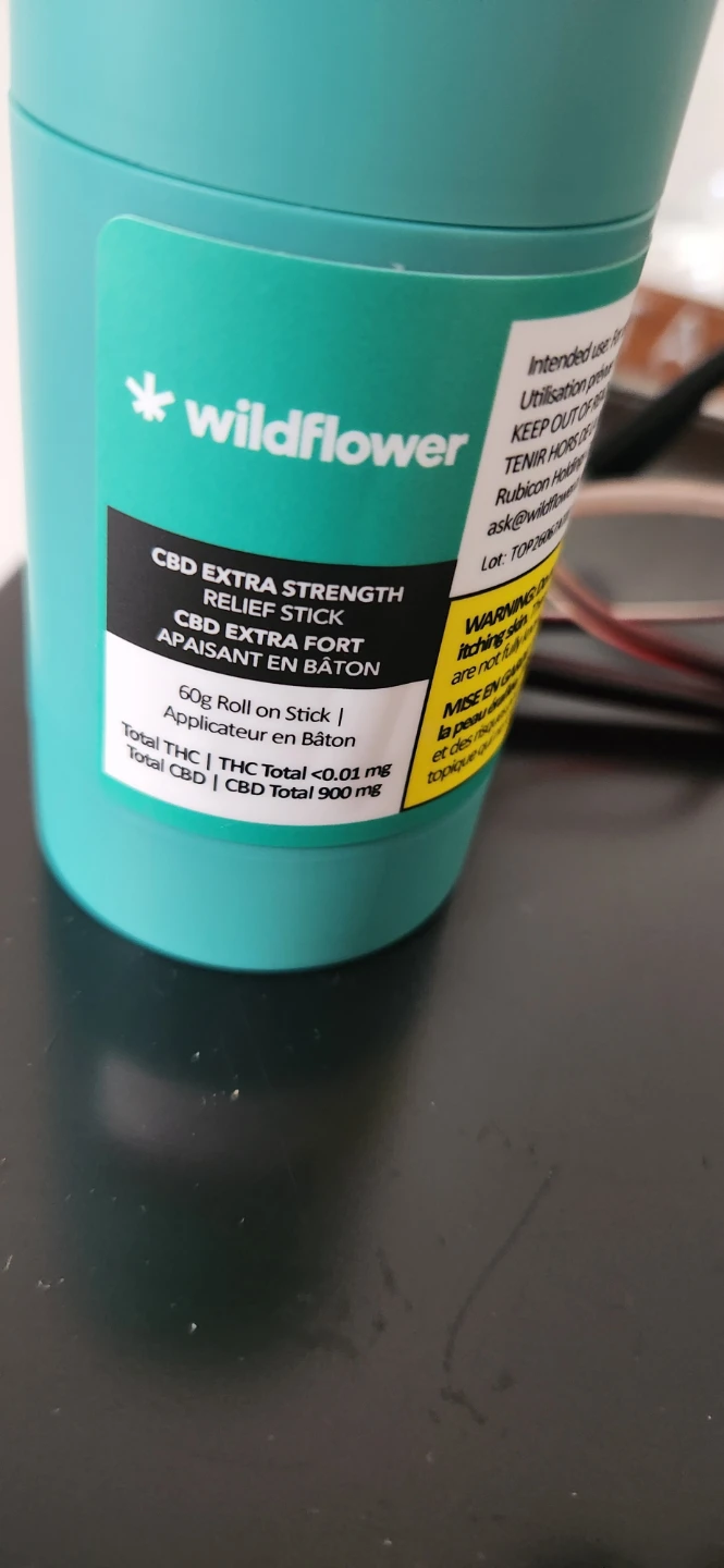 Wildflower CBD Extra Strength Relief Stick - 60g