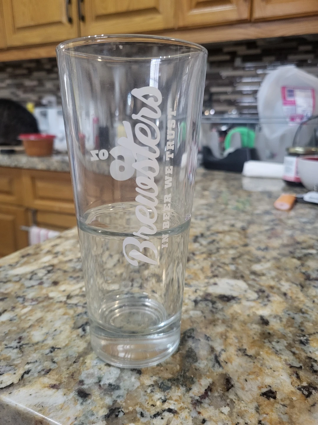 16oz Budweiser Glass - photo 2