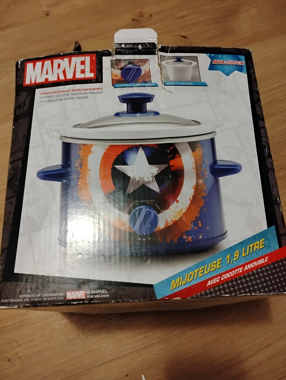 Marvel Captain America Slow Cooker 1.9L - photo 2