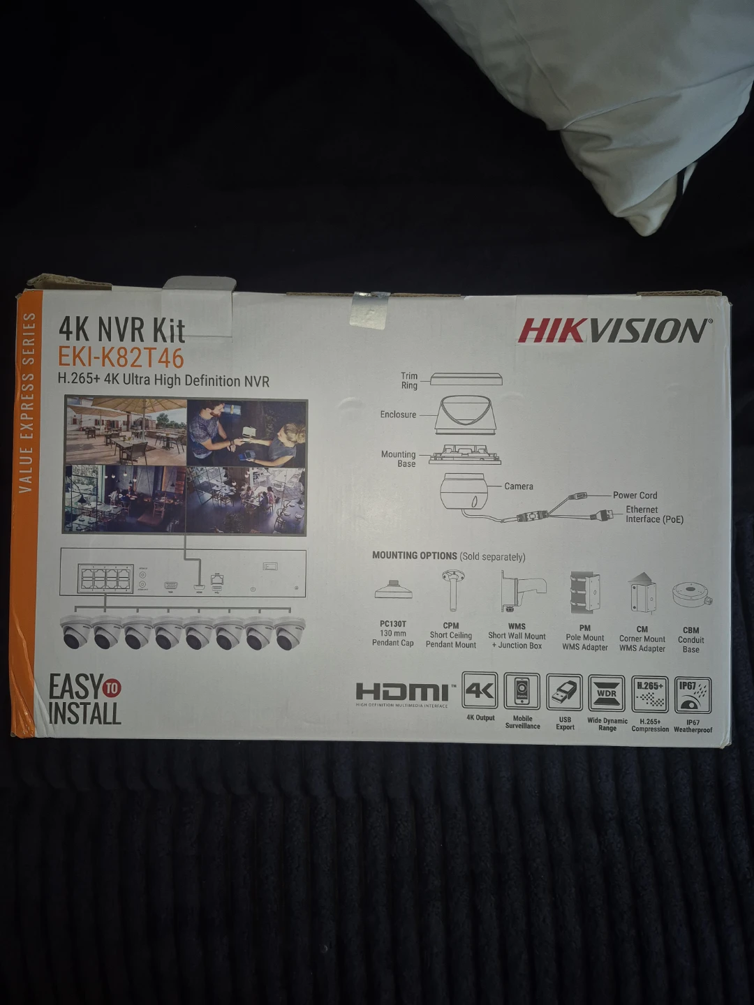 Hikvision 4K NVR Kit EKI-K82T46 - photo 3