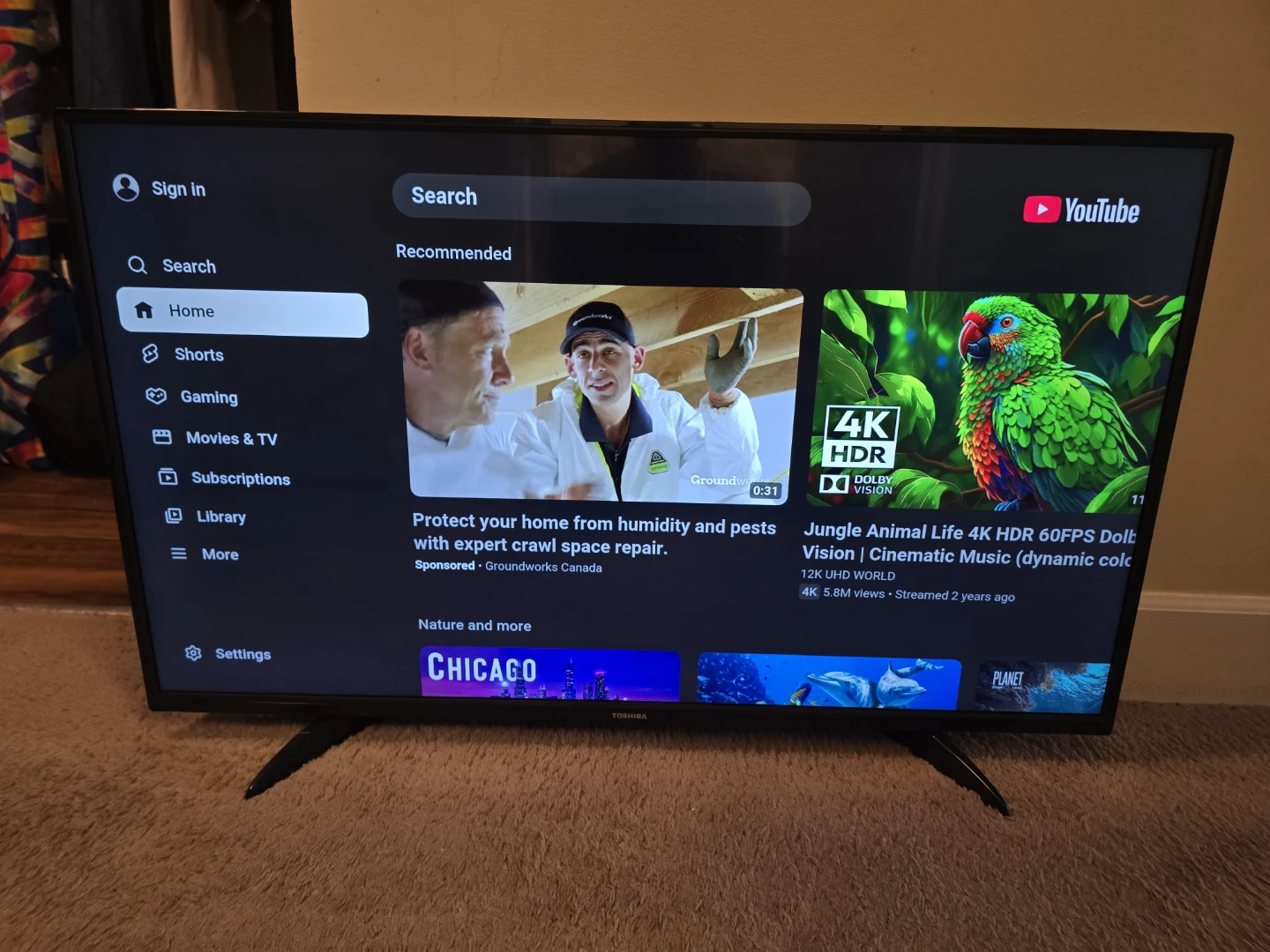 Toshiba 43-inch 4K Ultra HD Smart LED TV with HDR - Fire tv - photo 3