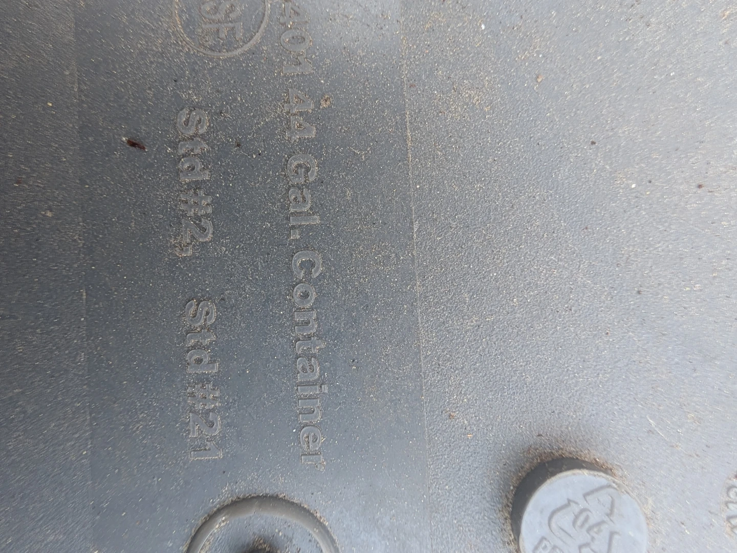 Grey 44 Gallon M2 Trash Container - photo 2