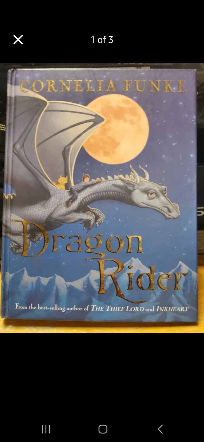 Hard Cover Dragon Rider by Cornelia Funke