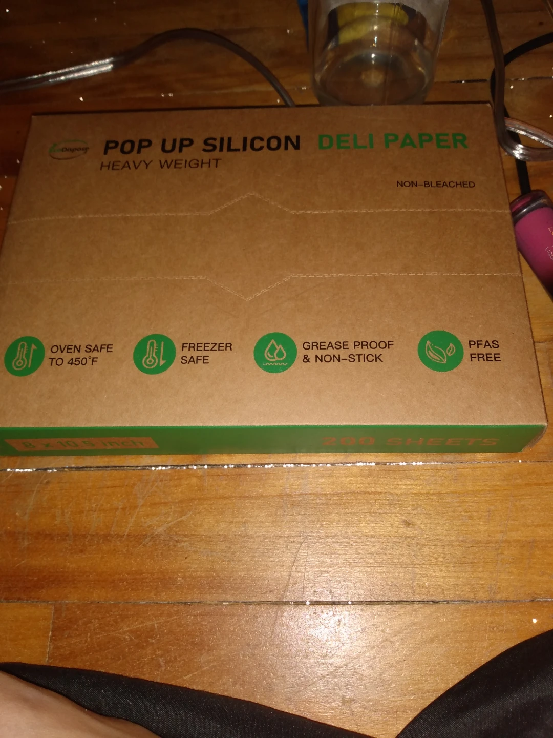 Pop Up Silicon Deli Paper Heavy Weight 8 x 10.5 inch 200 Sheets - photo 2