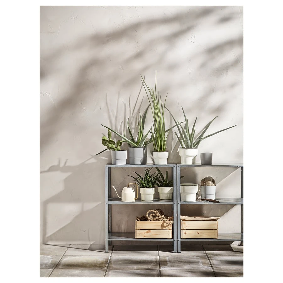 Ikea Metal 3-Tier Shelving Unit - photo 3