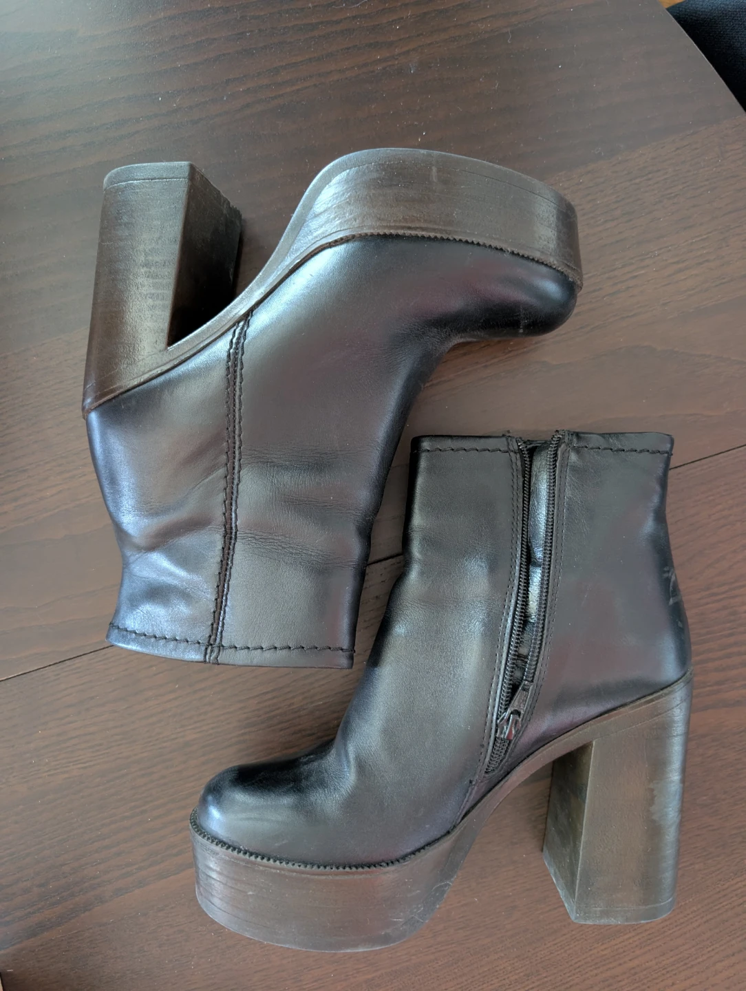 Platform Ankle Boots