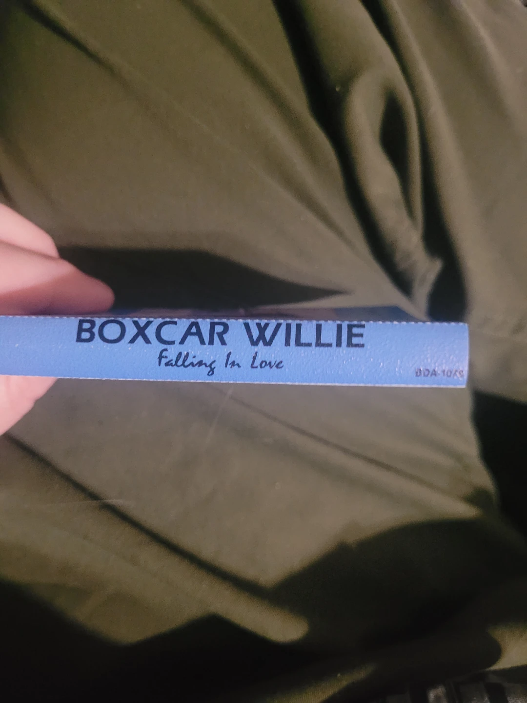 Boxcar Willie signature on cassette tape sleeve - photo 3