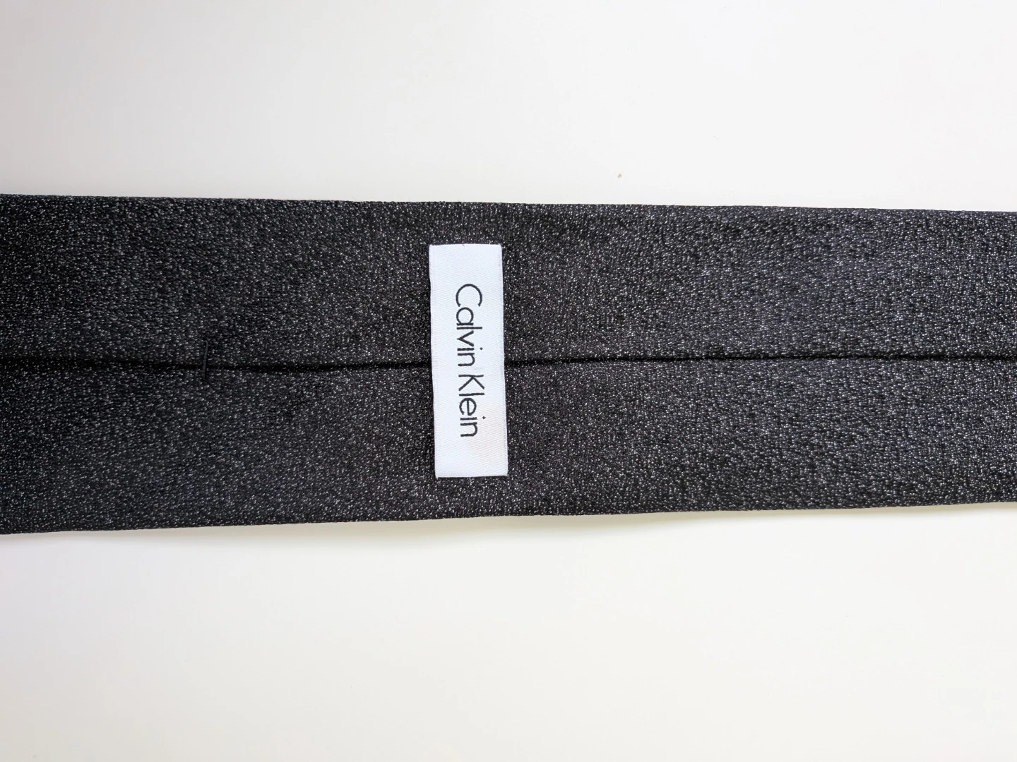 Calvin Klein Black Textured Silk Tie - photo 4