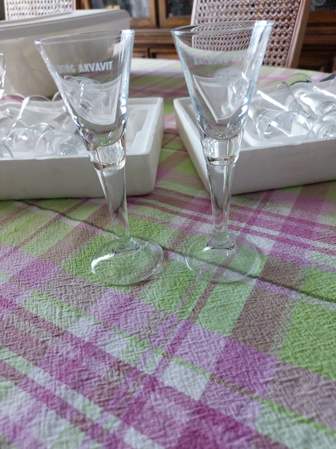 Aalborg Akvavit Shot Glasses - Set of 6