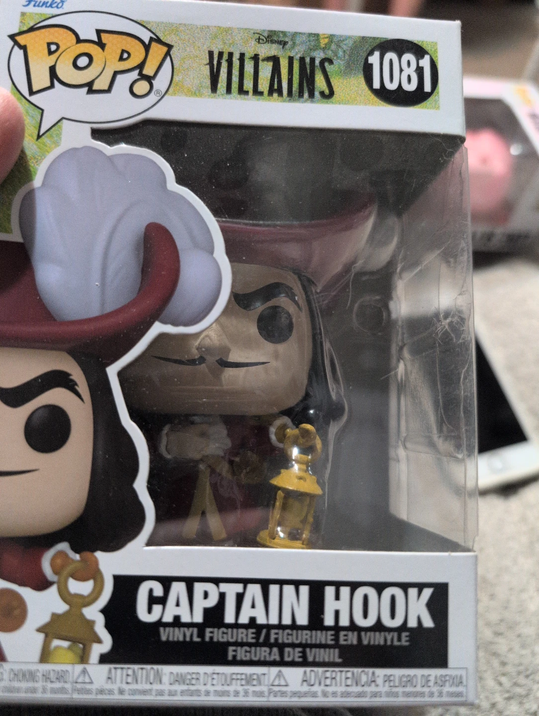 Funko Pop! Disney Villains Captain Hook Vinyl Figure 1081