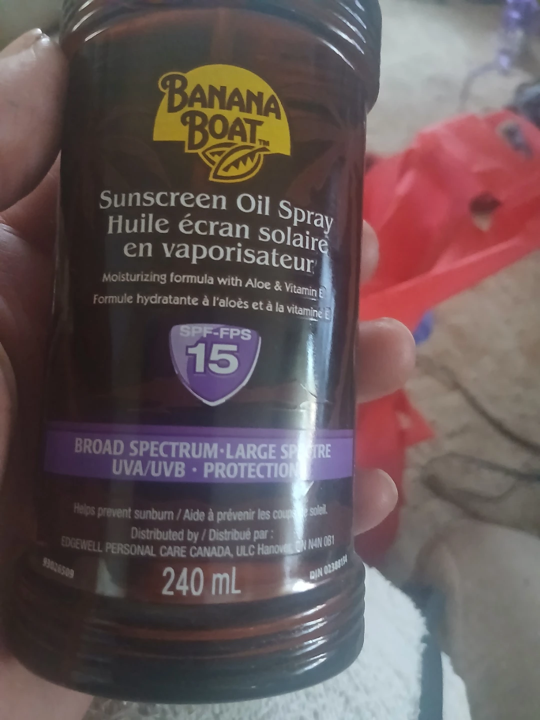 Banana Boat Sunscreen Oil Spray SPF 15