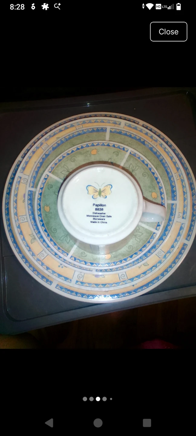 Papillon Dinnerware Set - photo 3