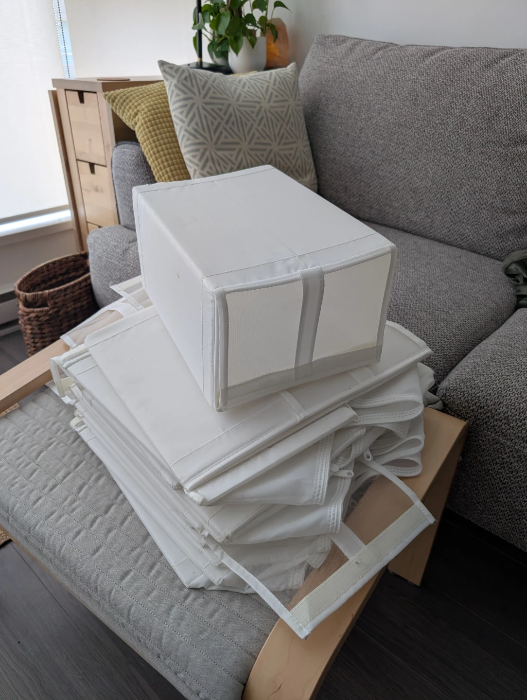 Ikea Skubb shoe boxes 12 units