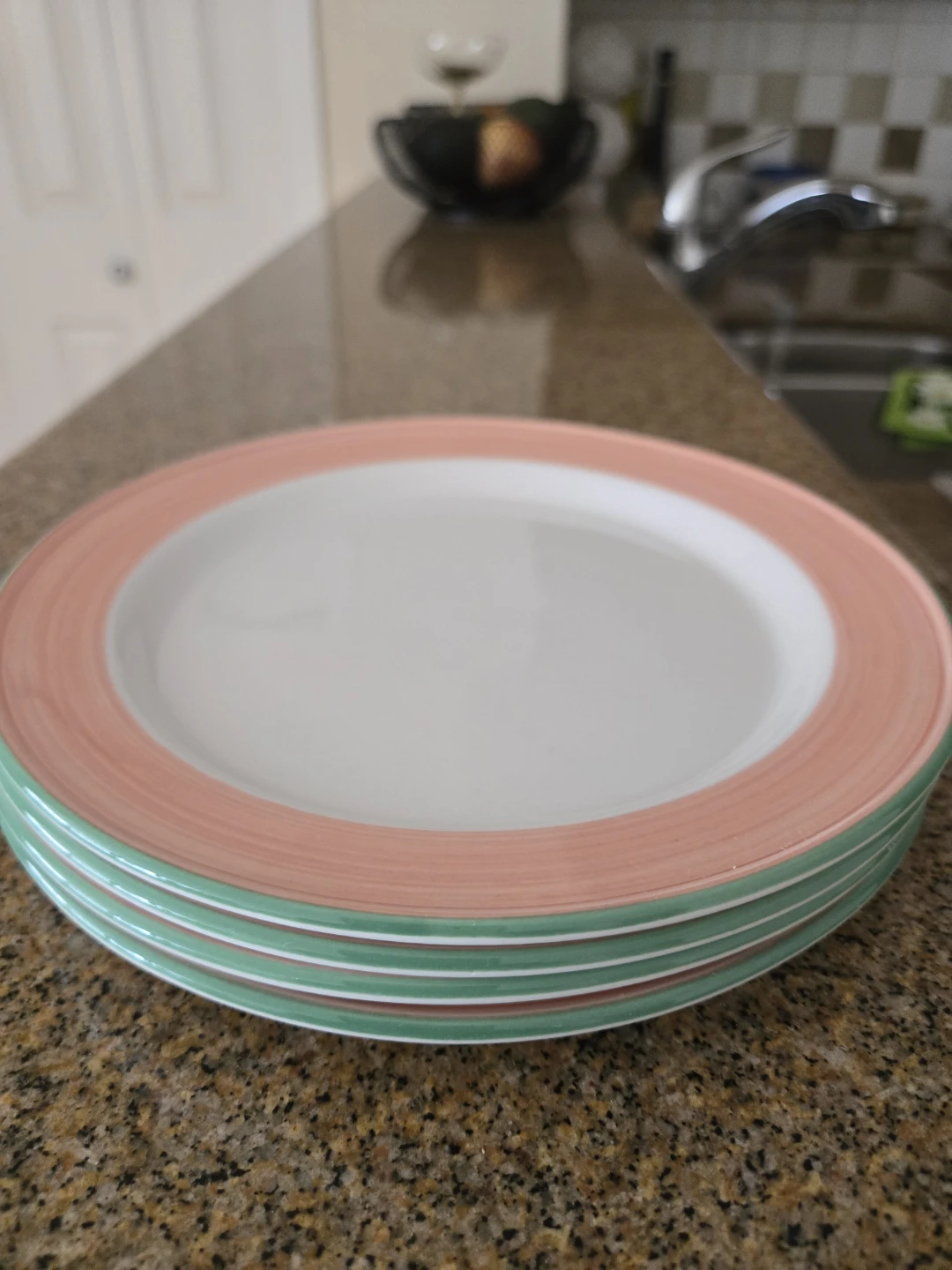 Steelite Rio Pink Slimline International Plates (Set of 4) - photo 4