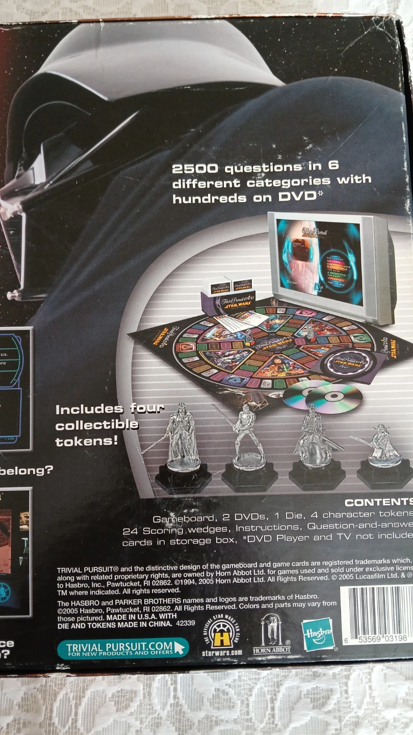 Vintage Star Wars Trivial Persuit game for $10.00 - photo 5