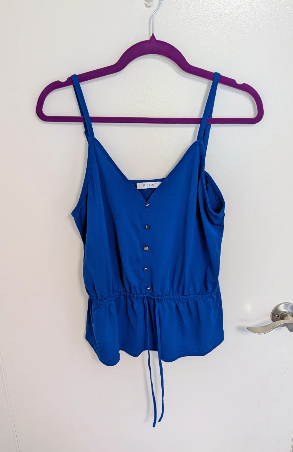 New Ricki's Blue Camisole - Women's Size Medium