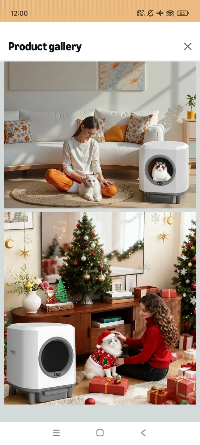 CABZOON Automatic Self Cleaning Litter Box 90L - photo 5