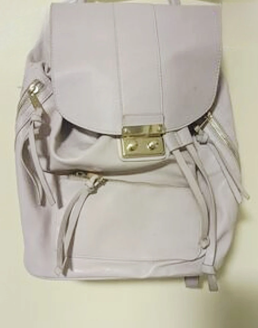 Indigo Vegan Leather Backpack in Blush colour - photo 2