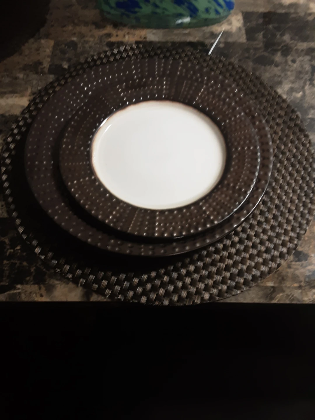 Gourmet Basics by Mikasa Metropolitan Stoneware Plate