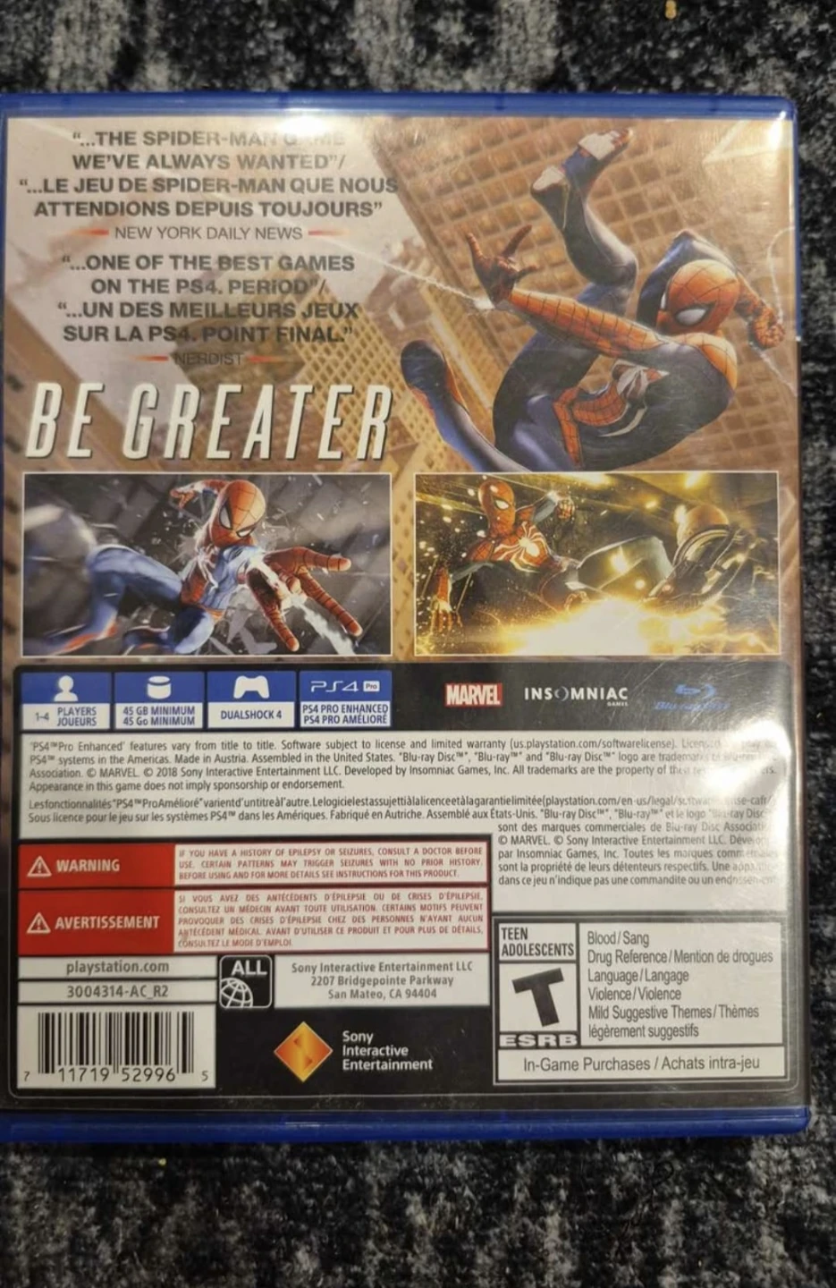 Marvel's Spider-Man Game of the Year Edition PS4 - photo 3