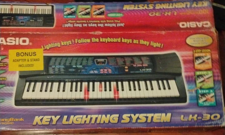 Casio LK-30 Key Lighting System Electronic Keyboard - photo 3