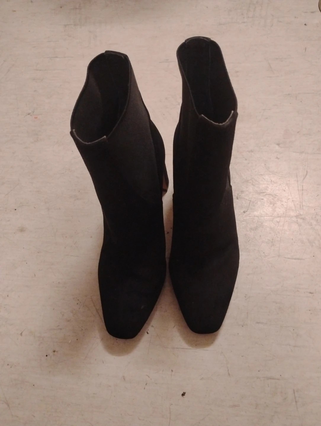Vince Camuto Black Suede Ankle Boots