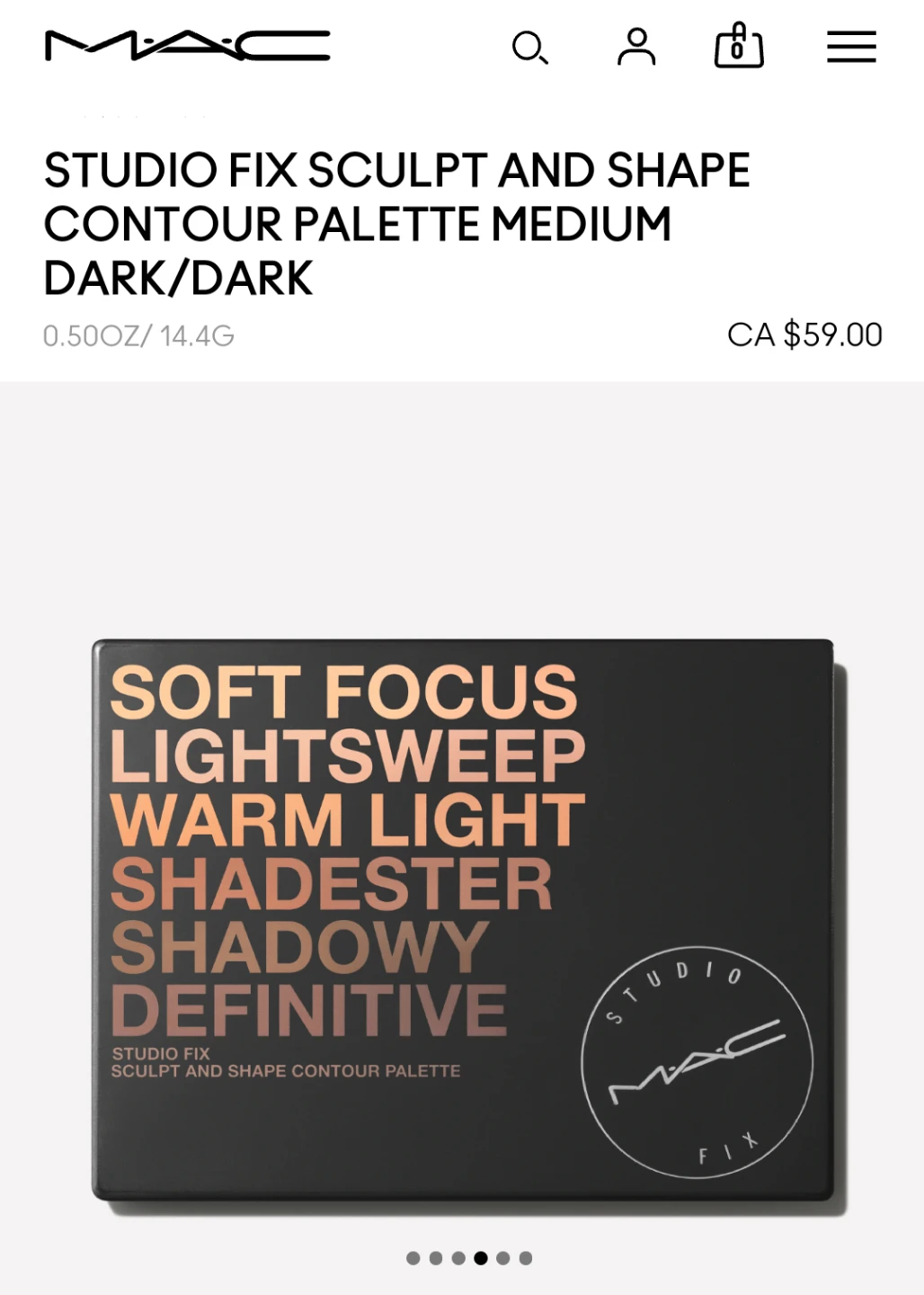 (NEW) 💋 MAC Cosmetics SOFT FOCUS LIGHTSWEEP WARM LIGHT SHADESTER - photo 4