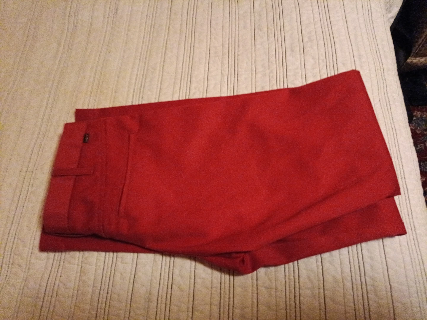 Levi's STA-PREST Red Chinos Pants - photo 4