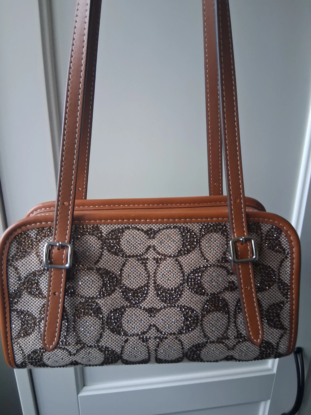 Coach Signature C Jacquard crystal swing zip set - photo 4