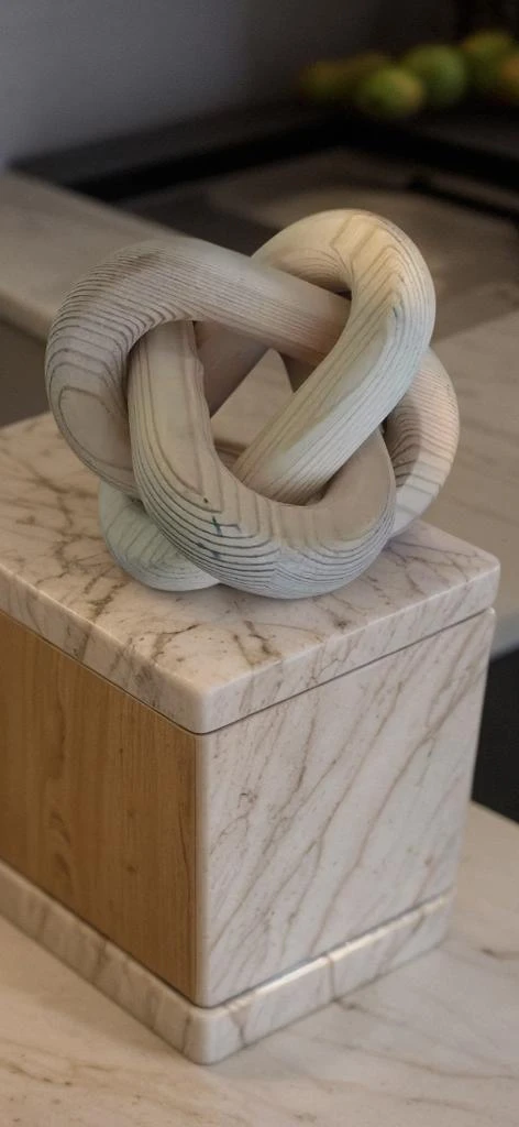 🥕Wooden Interlocking Knot Sculpture