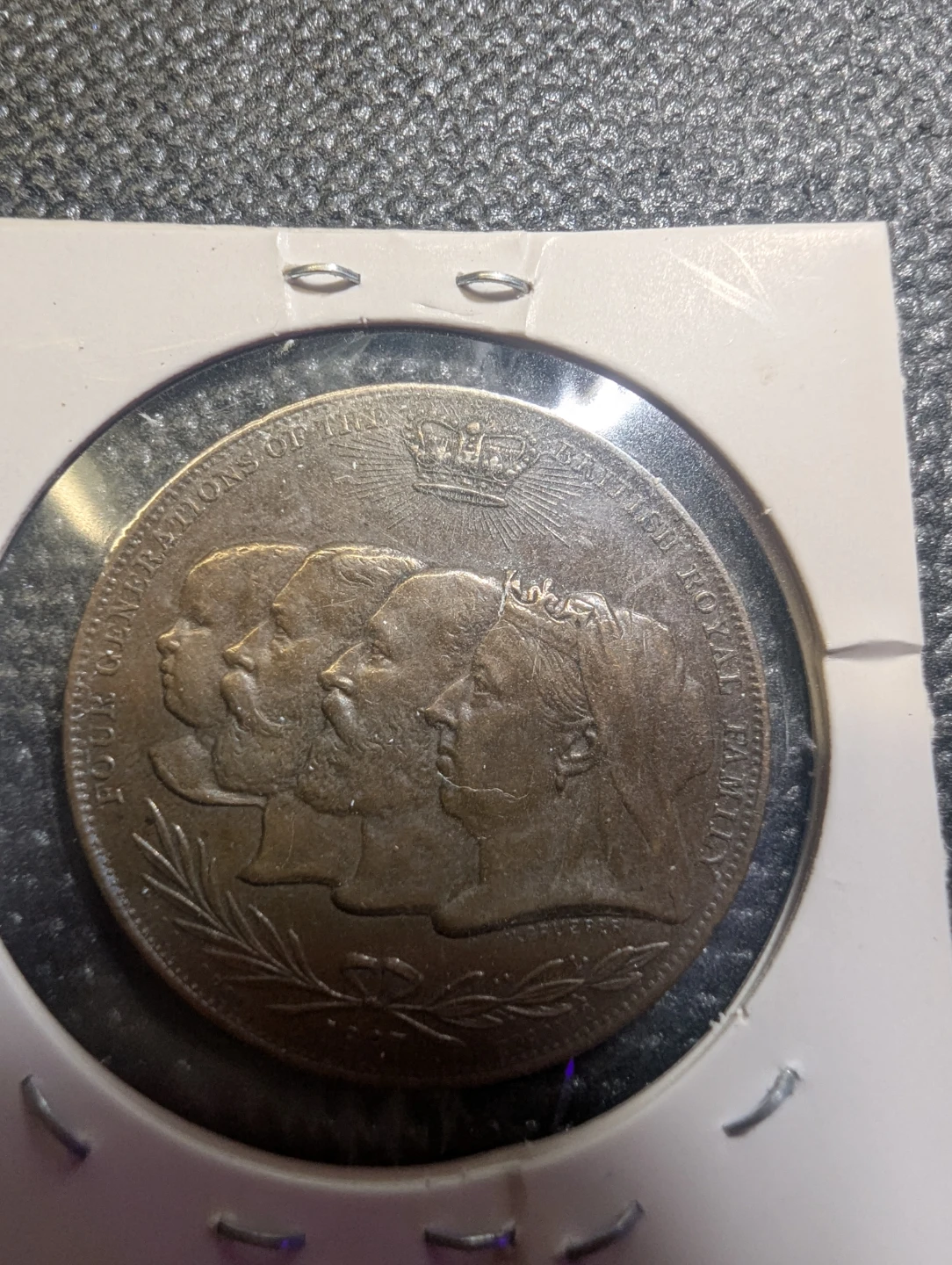 Trade Token 1897 Pearcy's Pure Prepared Paint RARE under 25 made - photo 2
